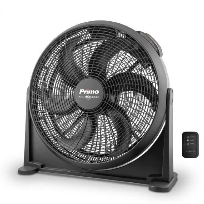 Ανεμιστήρας Box Fan A2070R Primo 20'' 50εκ. Airmonster Με Τηλεχειριστήριο Μαύρος