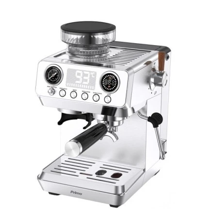 Μηχανή Espresso με μύλο καφέ PREM-40573 Primo Hot&amp;Cold 20bar Digital Inox