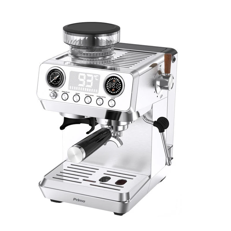Μηχανή Espresso με μύλο καφέ PREM-40573 Primo Hot&amp;Cold 20bar Digital Inox