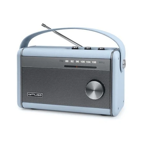 Ραδιόφωνο M-098VB MUSE Μπαταρίας-Ρεύματος με Bluetooth Μπλε