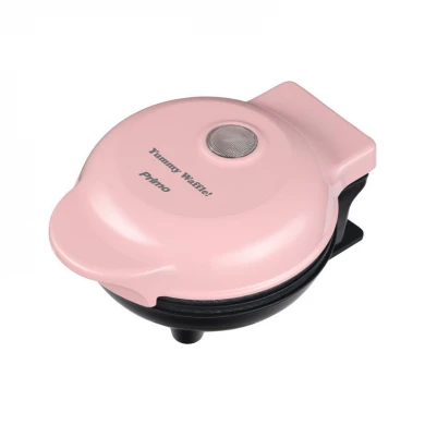 Βαφλιέρα mini PRWM-40546 Primo 500W Αντικολλητικές πλάκες, Ροζ