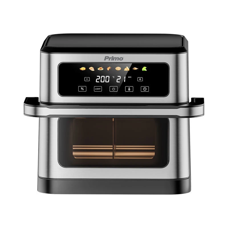 Φριτέζα Αέρος PRAF-40565 Primo Digital 10L 1800W Inox/Μαύρη