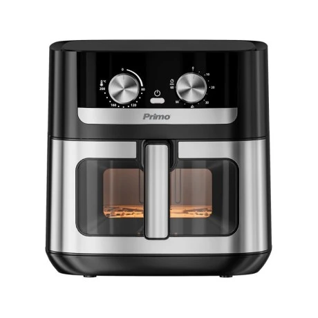 Φριτέζα Αέρος PRAF-40567 Primo Mechanical 8L 1800W Inox/Μαύρη