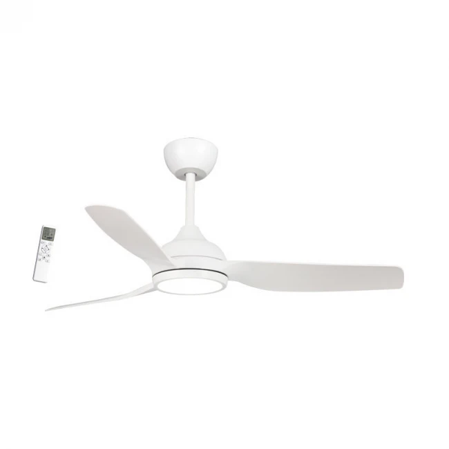 Ανεμιστήρας Οροφής PRCF-80727 PRIMO 52'' 132εκ. Με Τηλεχειριστήριο 1 Φως LED 3Φτερά IP66 με WiFi Λευκός