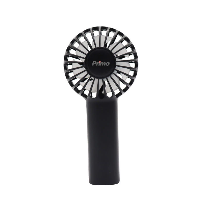 Ανεμιστήρας Mini Χειρός PRMF-80690 Primo 2.5'' 6cm Μαύρος με USB Επαναφορτιζόμενος