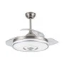 Ανεμιστήρας Οροφής PRCF-80682 Primo DC 42'' 106εκ. Με Τηλεχειριστήριο 1Φως LED 3Φτερά Ασημί