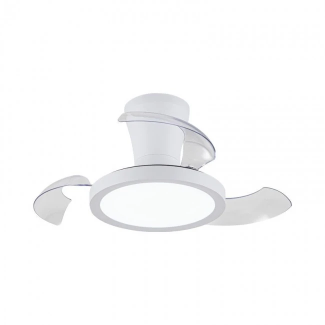 Ανεμιστήρας Οροφής PRCF-80683 Primo DC 26'' 65εκ. Με Τηλεχειριστήριο 1 Φως LED 3Φτερά Λευκός