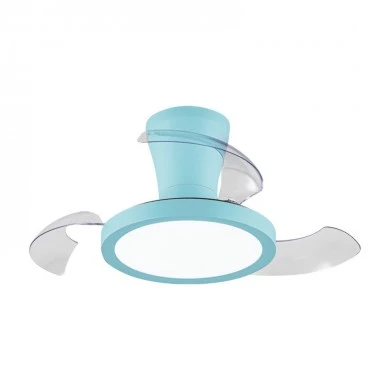 Ανεμιστήρας Οροφής PRCF-80685 Primo Kids Series DC 26'' 65εκ. Με Τηλεχειριστήριο 1 Φως LED 3Φτερά Μπλέ