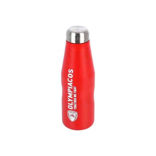 INSULATED BOTTLE TRAVEL FLASK OLYMPIAKOS BASKETBALL EDITION 500ml