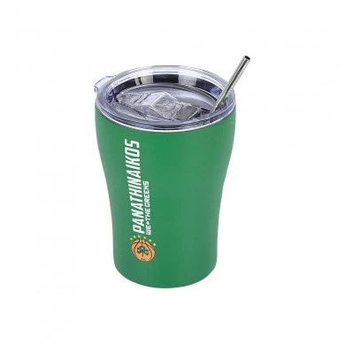 INSULATED BOTTLE COFFEE MUG PANATHINAIKOS BC BASKETABLL EDITION 350ml
