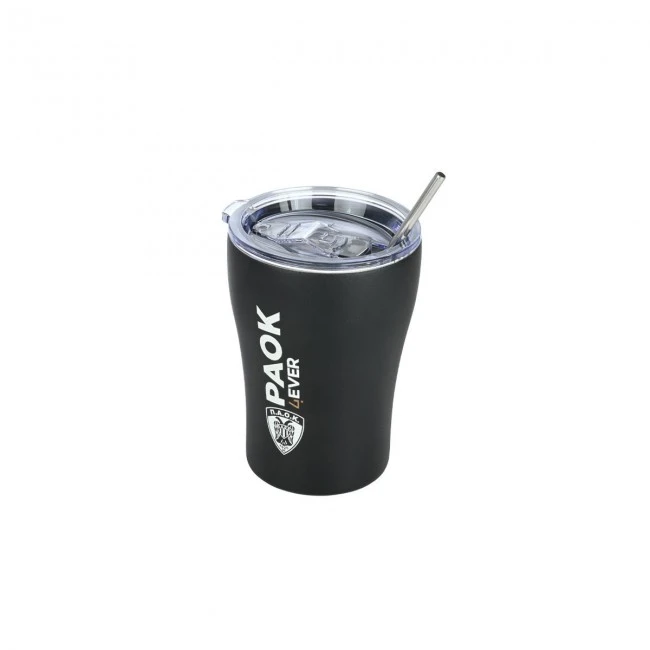 INSULATED BOTTLE COFFEE MUG PAOK BC BASKETABLL EDITION 350ml