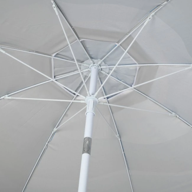 BEACH UMBRELLA SERENE SHORES WITH UPF 50+ PROTECTION ALUMINUM 2m