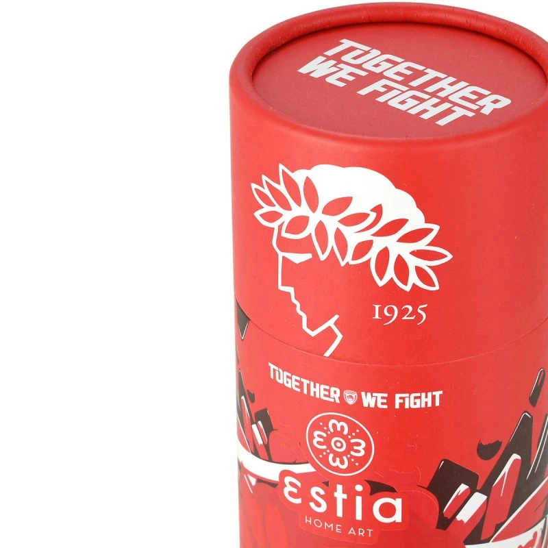 INSULATED BOTTLE TRAVEL FLASK OLYMPIACOS BC EDITION TOGETHER WE FIGHT 500ml