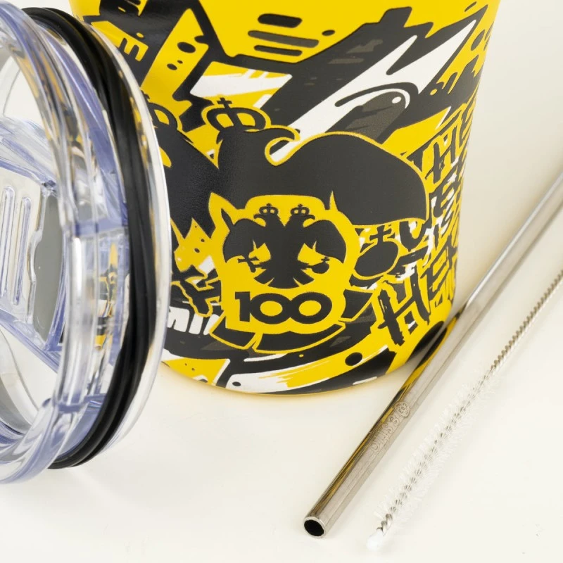 INSULATED COFFEE MUG AEK BC EDITION THE QUEEN IS HERE 350ml
