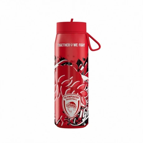 ESTIA ΘΕΡΜΟΣ PULSE OLYMPIACOS BC EDITION TOGETHER WE FIGHT 500ml