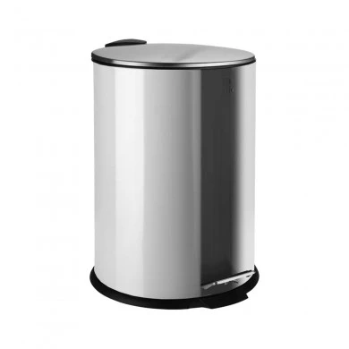KITCHEN TRASH CAN CLASSIC SOFT CLOSE 20lt MATTE INOX