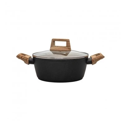 CASSEROLE EARTH NON-STICK FORGED ALUMINUM 20cm 2.3lt