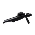 MANDOLINE SLICER ADJUSTABLE PLASTIC WITH STAINLESS STEEL BLADE BLACK