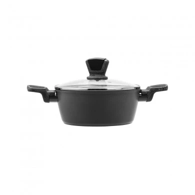 CASSEROLE CUISSON  NON-STICK FORGED ALUMINUM 20cm