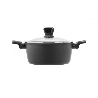 CASSEROLE CUISSON  NON-STICK FORGED ALUMINUM 24cm