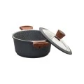CASSEROLE STONE NON-STICK CAST ALUMINUM 20cm 2.5lt