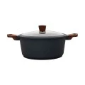 CASSEROLE STONE NON-STICK CAST ALUMINUM 28cm 6.7lt