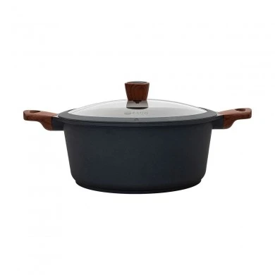 CASSEROLE STONE NON-STICK CAST ALUMINUM 28cm 6.7lt