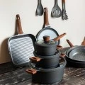 FRYING PAN STONE NON-STICK CAST ALUMINUM 24cm