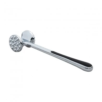 MEAT TENDERISER NICKEL ZINC ALLOY WITH NON-SLIP HANDLE