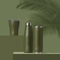 INSULATED BOTTLE TRAVEL FLASK SAVE THE AEGEAN 500ml FOREST SPIRIT