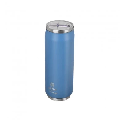 INSULATED TRAVEL CUP SAVE THE AEGEAN 500ml DENIM BLUE