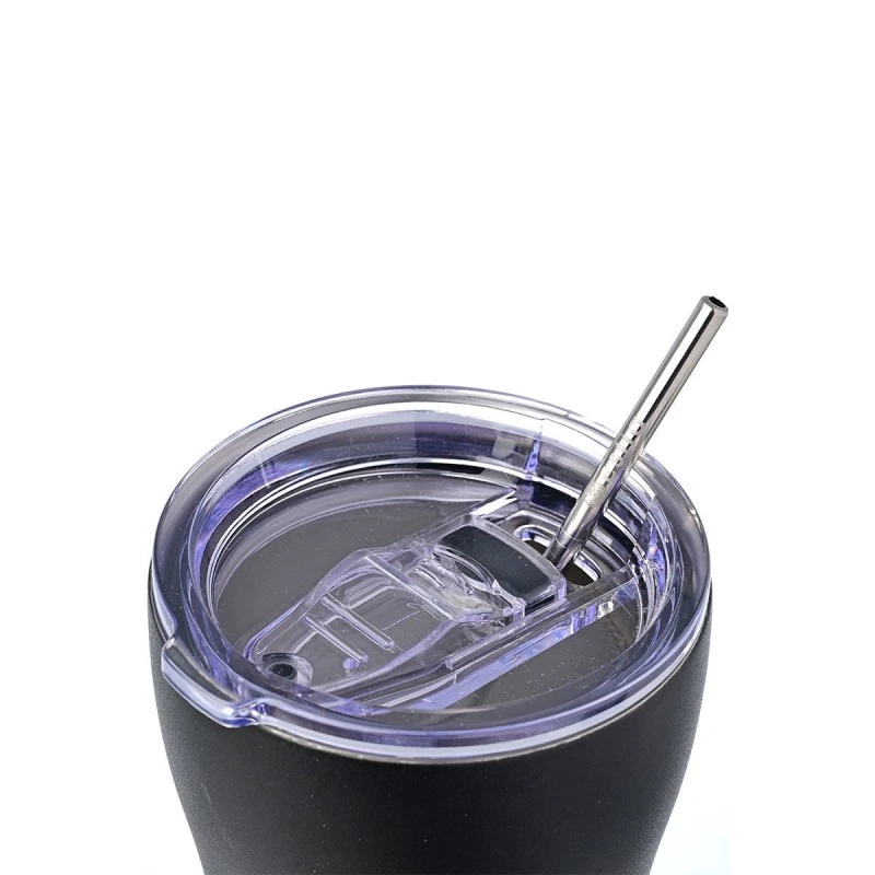 INSULATED COFFEE MUG SAVE THE AEGEAN 350ml MIDNIGHT BLACK