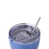 INSULATED COFFEE MUG SAVE THE AEGEAN 350ml DENIM BLUE