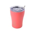 INSULATED COFFEE MUG SAVE THE AEGEAN 350ml  FUSION CORAL