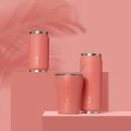 INSULATED COFFEE MUG SAVE THE AEGEAN 350ml  FUSION CORAL