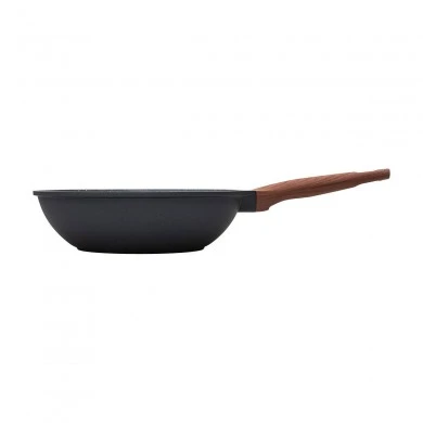 WOK STONE NON-STICK CAST ALUMINUM 28cm