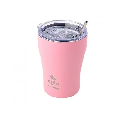 INSULATED COFFEE MUG SAVE THE AEGEAN 350ml BLOSSOM ROSE