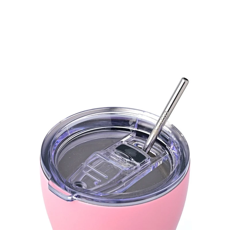 INSULATED COFFEE MUG SAVE THE AEGEAN 350ml BLOSSOM ROSE