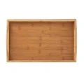 ESTIA ΔΙΣΚΟΣ ΣΕΡΒΙΡΙΣΜΑΤΟΣ BAMBOO ESSENTIALS ΜΕ ΛΑΒΕΣ ΜΕΤΑΦΟΡΑΣ 44x29.5x5.5cm