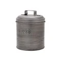 ESTIA ΔΟΧΕΙΟ ΚΑΦΕ ΜΕΤΑΛΛΙΚΟ 11x11x14cm ΜΕ ΑΕΡΟΣΤΕΓΕΣ ΚΑΠΑΚΙ