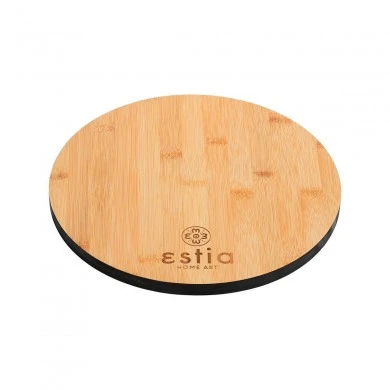 CUTTING BOARD BAMBOO ESSENTIALS  ROUND 28cm