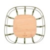 ESTIA ΦΡΟΥΤΙΕΡΑ BAMBOO ESSENTIALS ΜΕΤΑΛΛΙΚΗ 24x24x12.7cm ΛΑΔΙ