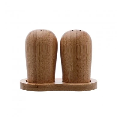 SALT/PEPPER SHAKER BAMBOO ESSENTIALS SET PIECES