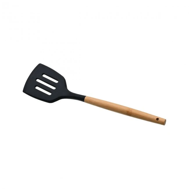 SLOTTED TURNER BAMBOO ESSENTIALS SILICONE BLACK