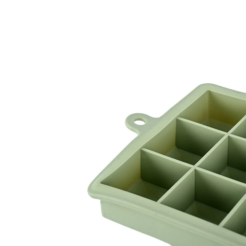 ICE-CUBE TRAY SILICONE 15 CASES MINT