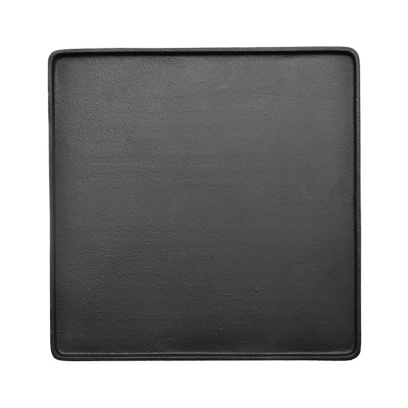GRILL PLATE IRON CAST IRON REVERSIBLE 38x38cm