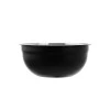 MIXING BOWL STAINLESS STEEL 5lt MAT BLACK