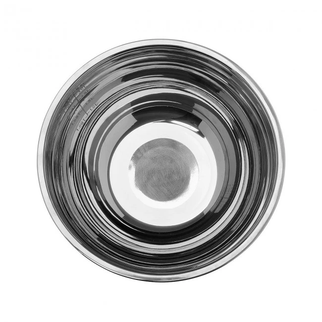 MIXING BOWL STAINLESS STEEL 5lt MAT BLACK