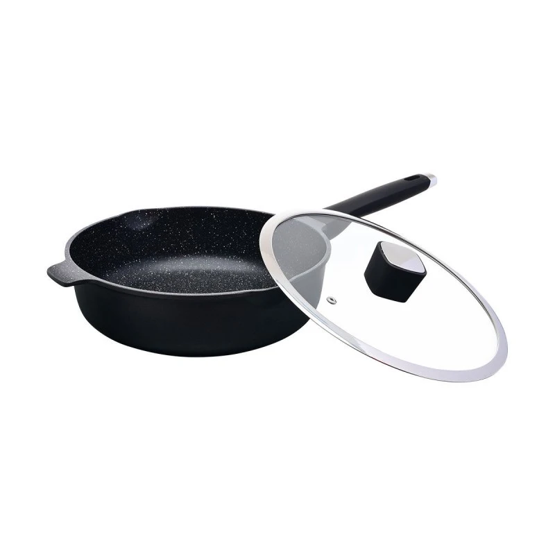 SHALLOW CASSEROLE NORDIC NON-STICK CAST ALUMINUM 28cm