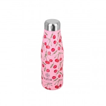 ESTIA ΘΕΡΜΟΣ TRAVEL FLASK SAVE THE AEGEAN 500ml CHERRY ROSE